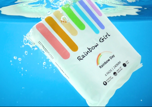 衛生棉產品廣告