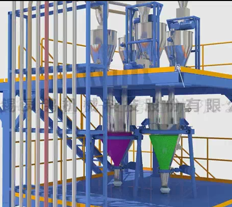 靈鴿科技塑料造粒全系統動畫 3d工業仿真動畫制作 上海虎置