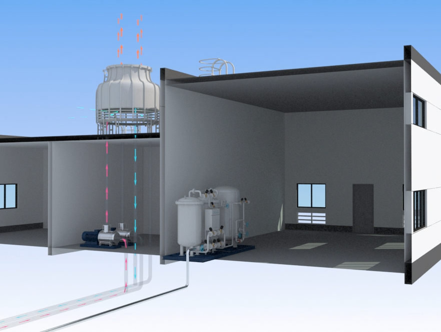 中糧集團平房倉儲糧三維工藝動畫-上海虎置3d動畫制作公司