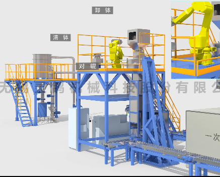 靈鴿科技鋰電正負極材料生產線一體化三維動畫宣傳片