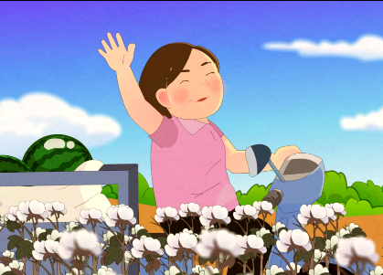 【flash動畫制作】新疆兵團美德動漫宣傳片制作《大漠深處姐弟情》