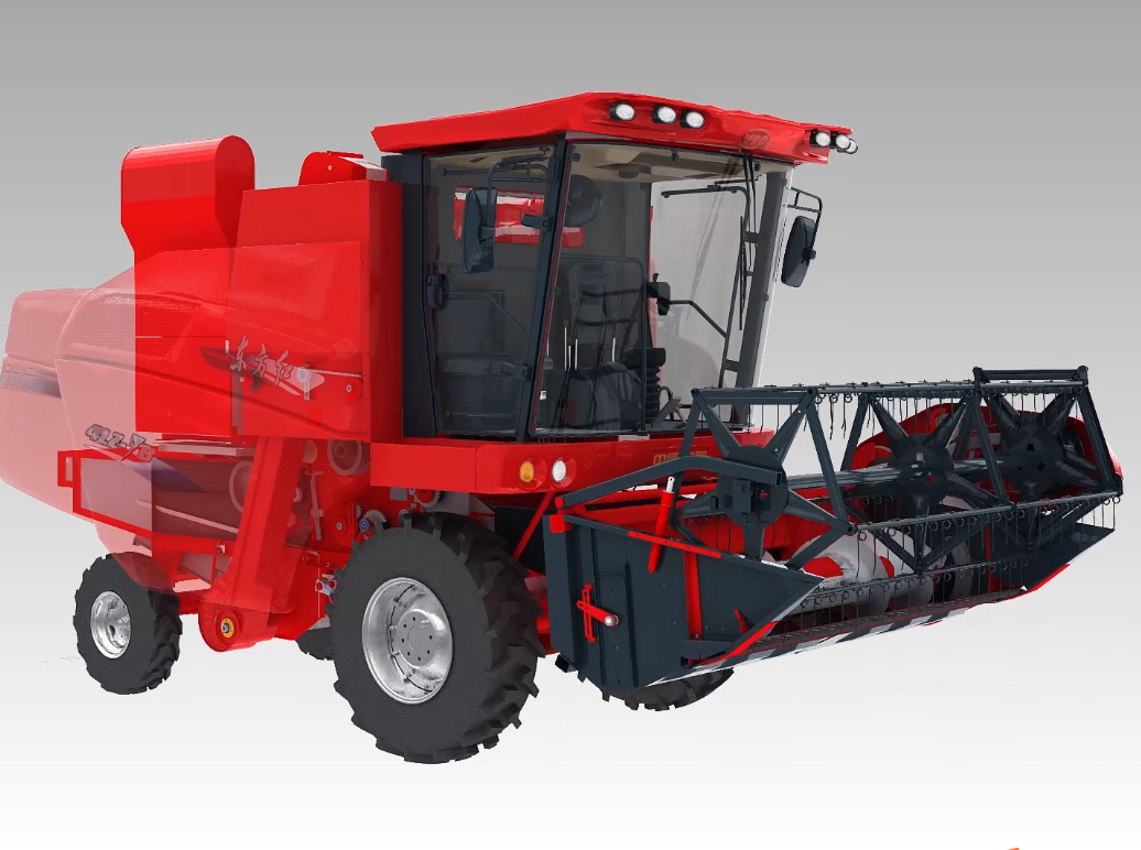 農用機三維動畫制作-上海虎置3d動畫制作公司