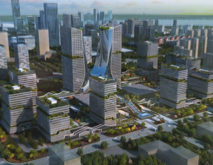 蘇州中水智慧云谷三維動畫 政府動畫